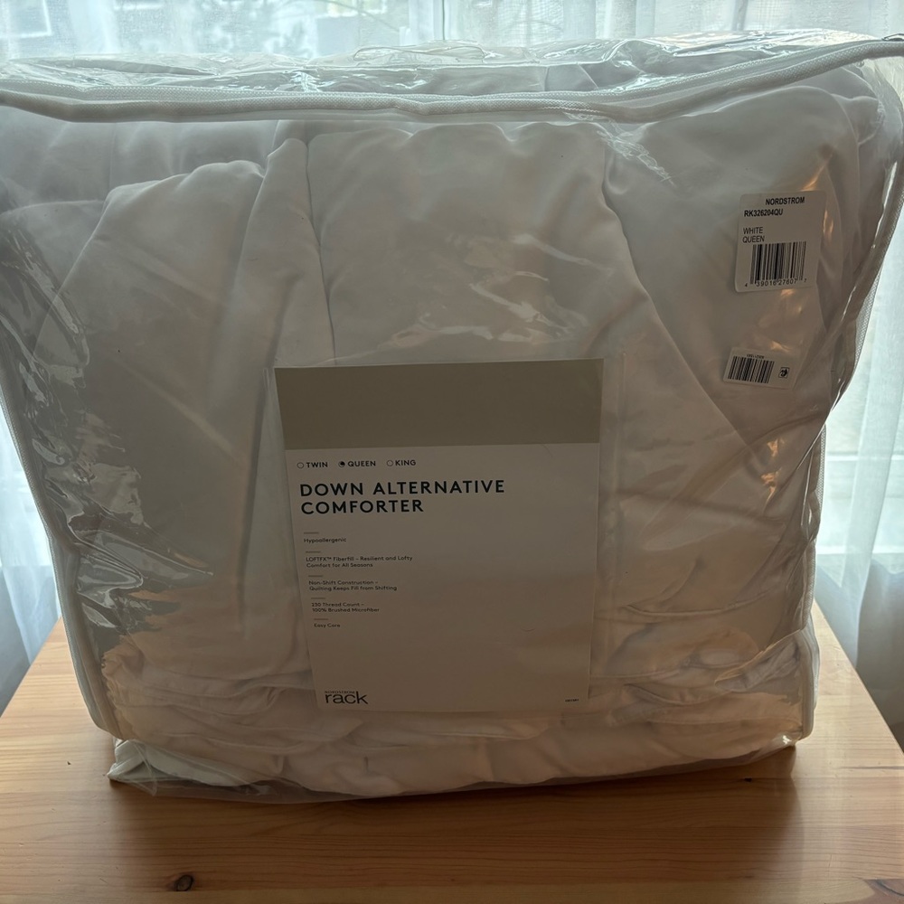 Queen duvet filler down alternative